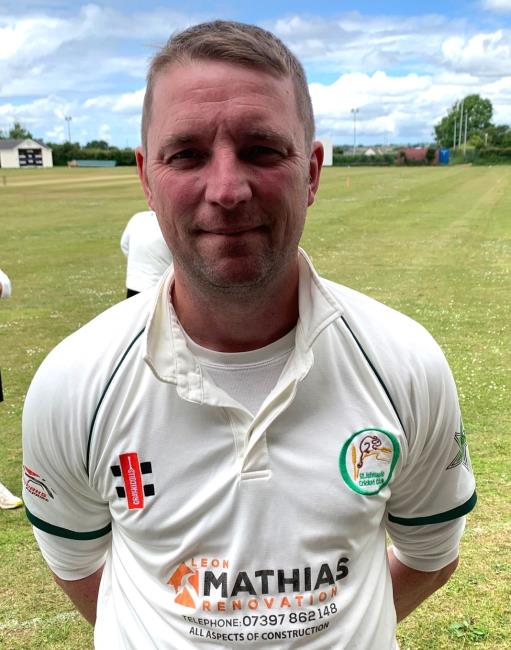 Jonathan Pawlett - again led Tish with bat and ball Jonathan Pawlett - again led Tish with bat and ball